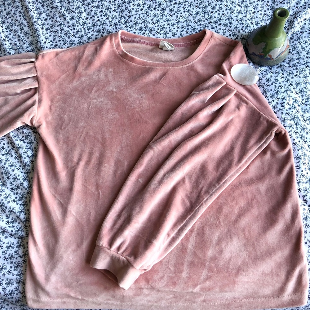 A New Day Velvet Sweater